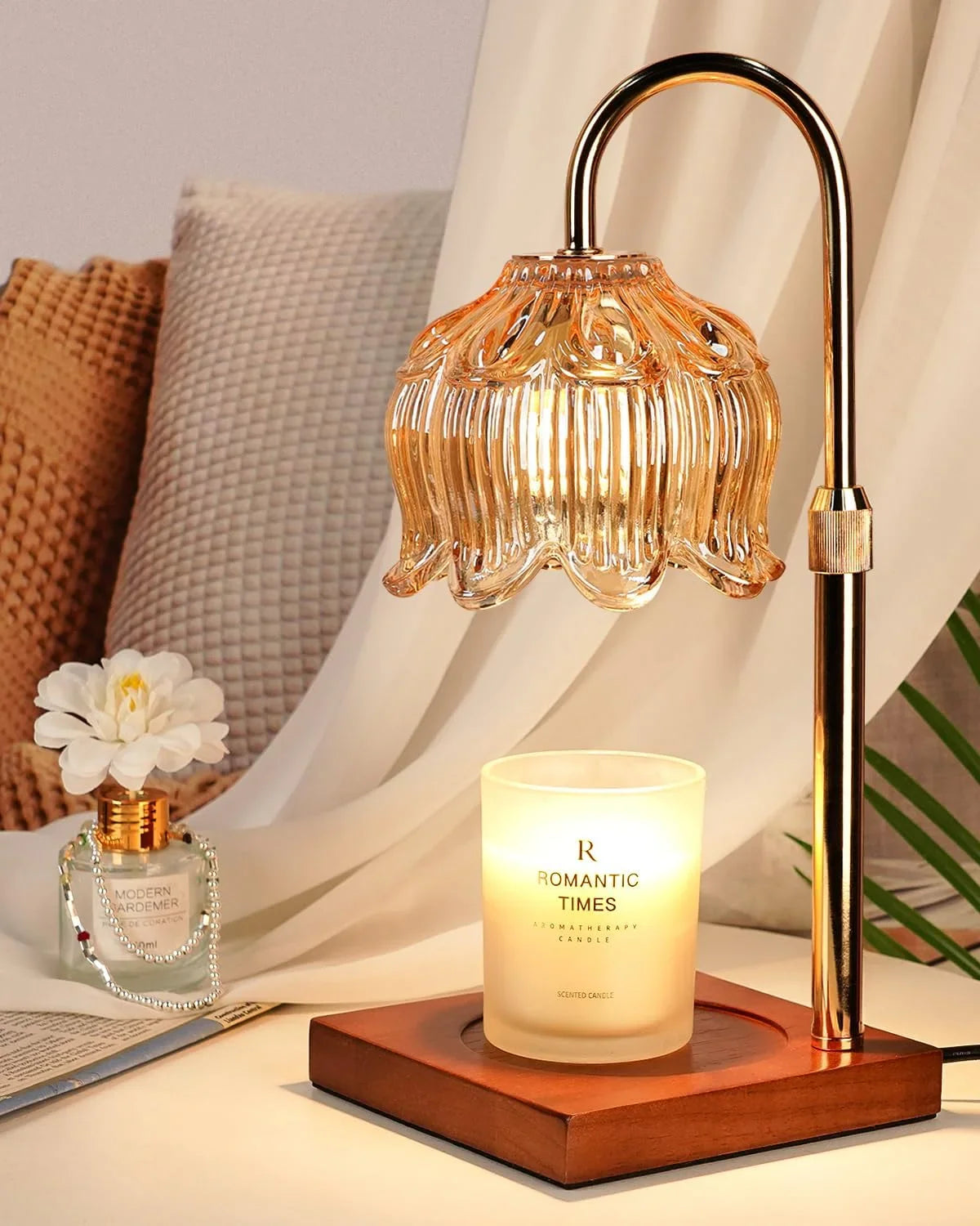 Charming Flower Lamp Warmer
